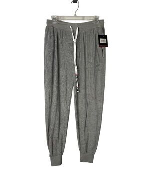 BILLABONG NWT Mens Gray Terry Cloth Jogger Pants Sleepwear Loungewear Athleisure